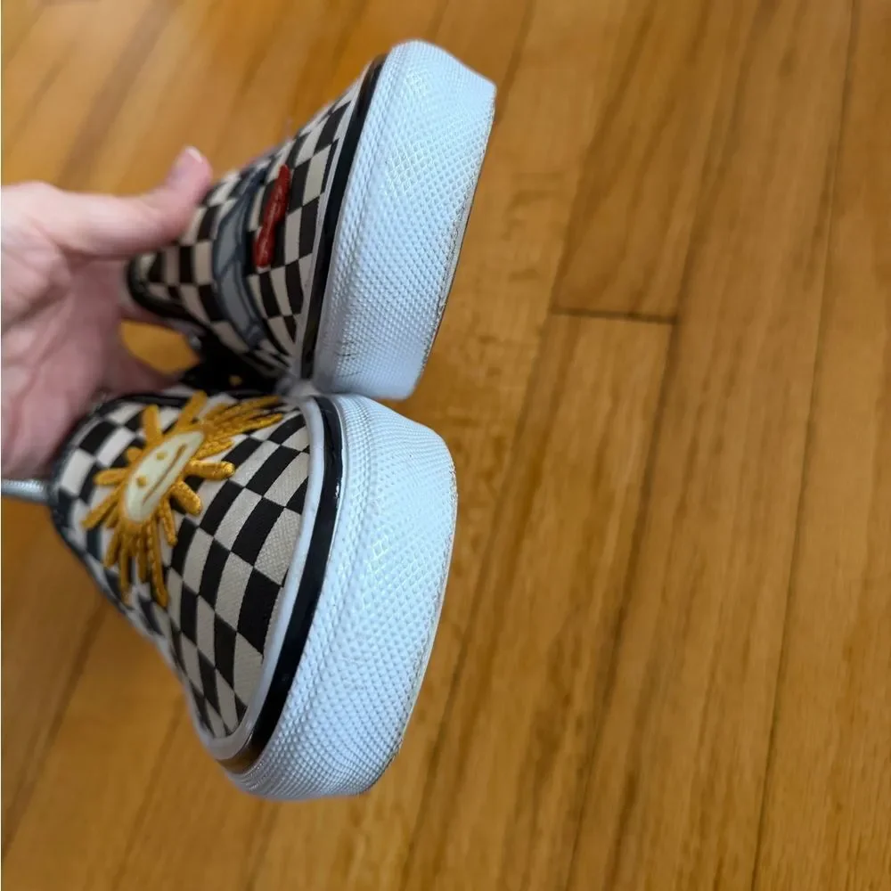 Vans Skate Era Skateistan Checkerboard Canvas Suede Men Shoes Size 5.5 - Picture 8 of 12